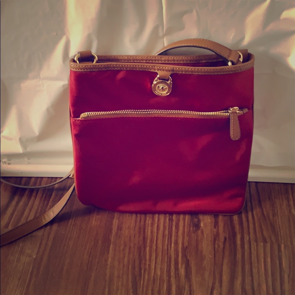 Michael Kory Microfiber Large Pocket Crossbody